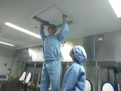 制藥廠高效過濾器更換